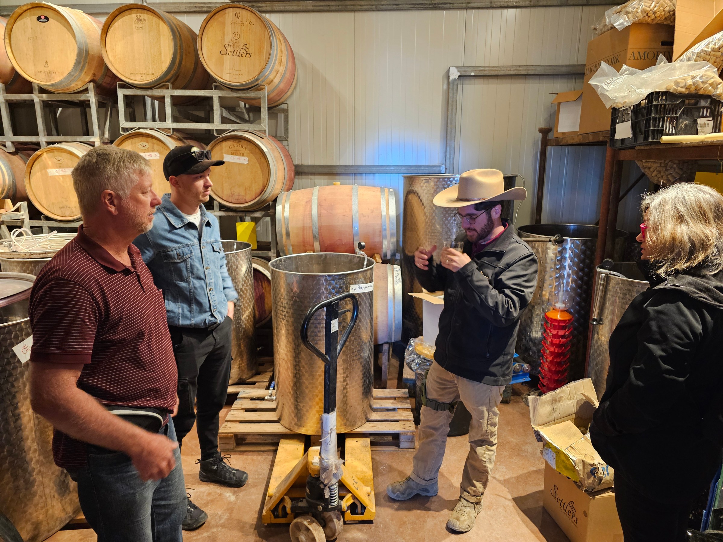 Tasting liquid phrophecy